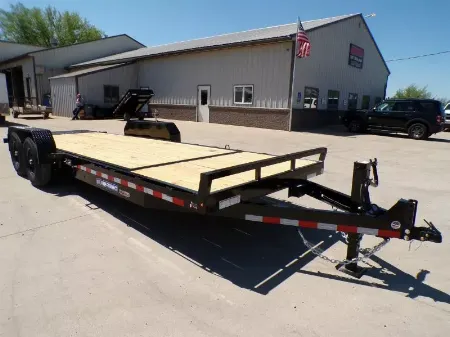New 2025 SURE-TRAC 7X22 (18+4) 14K Equipment Tilt Trailer - 386