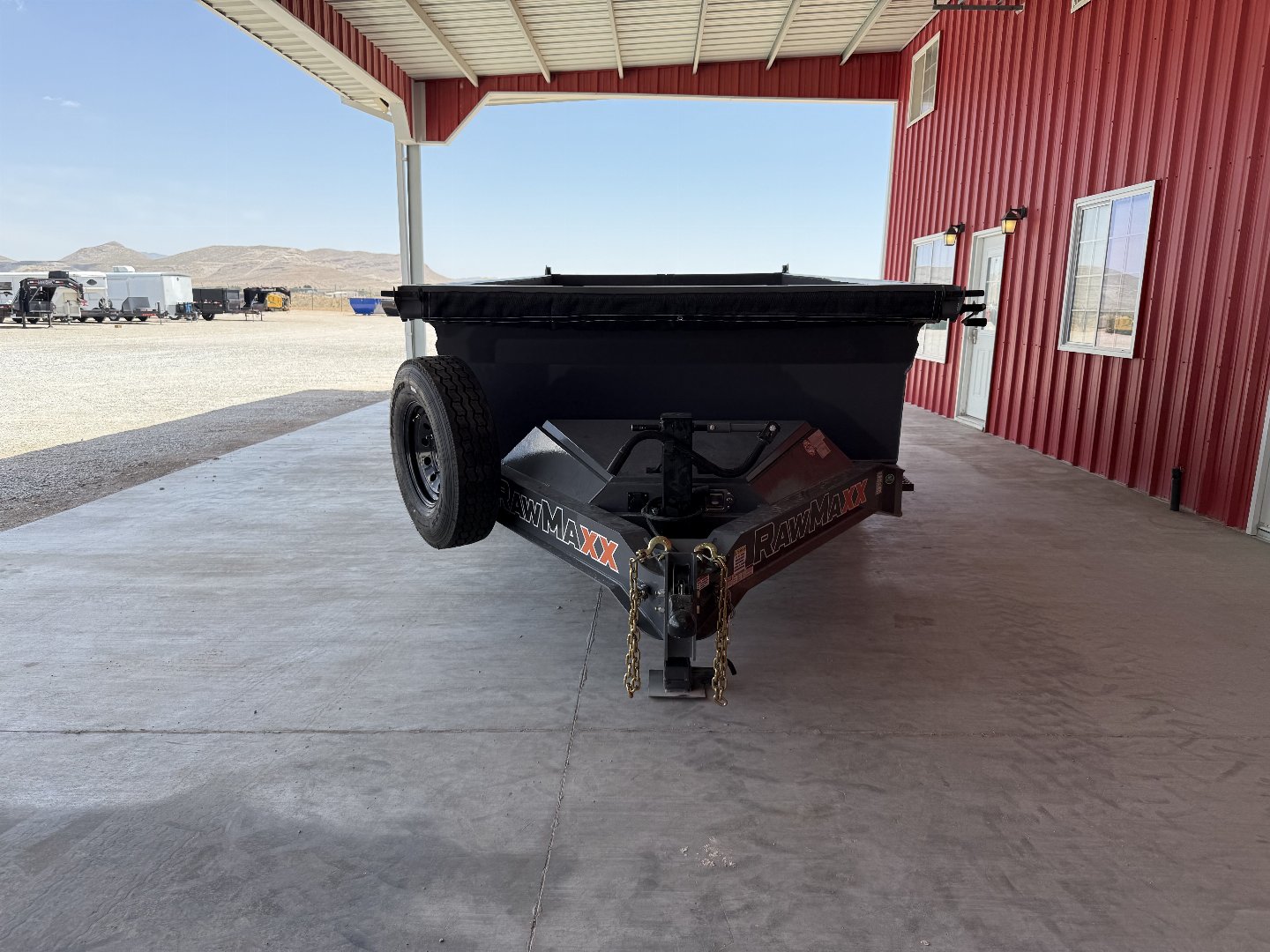 New 2025 RawMaxx GDX KNIGHT - 14' X 83" DUMP TRAILER Dump Trailer