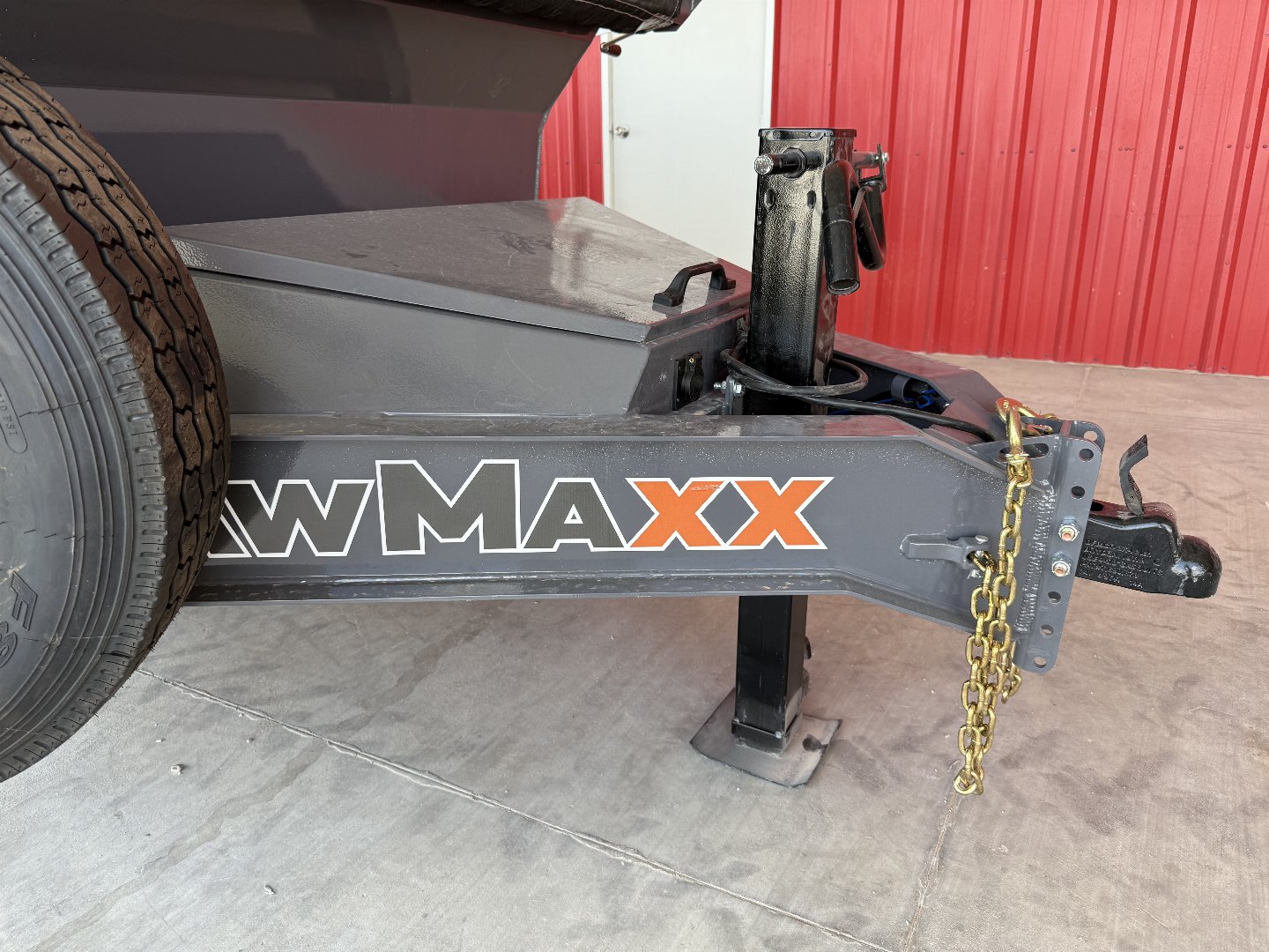New 2025 RawMaxx GDX KNIGHT - 14' X 83" DUMP TRAILER Dump Trailer
