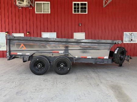 New 2025 RawMaxx GDX KNIGHT - 14' X 83" DUMP TRAILER Dump Trailer