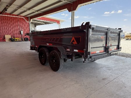 New 2025 RawMaxx GDX KNIGHT - 14' X 83" DUMP TRAILER Dump Trailer
