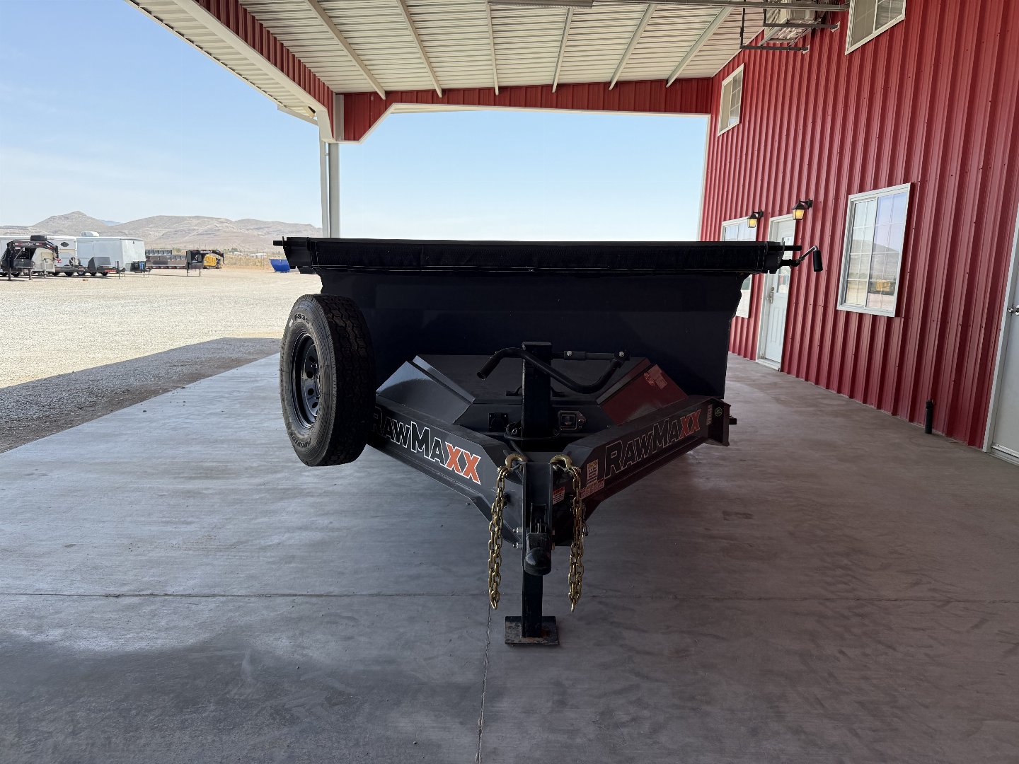 New 2025 RawMaxx GDX KNIGHT - 14' X 83" DUMP TRAILER Dump Trailer