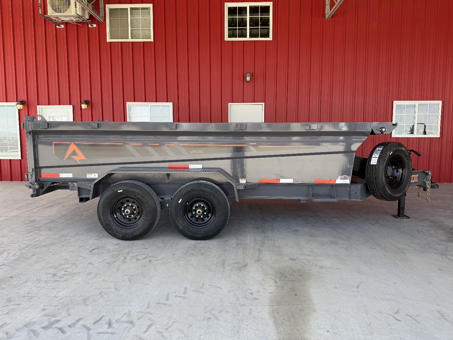 New 2025 RawMaxx GDX KNIGHT - 14' X 83" DUMP TRAILER Dump Trailer