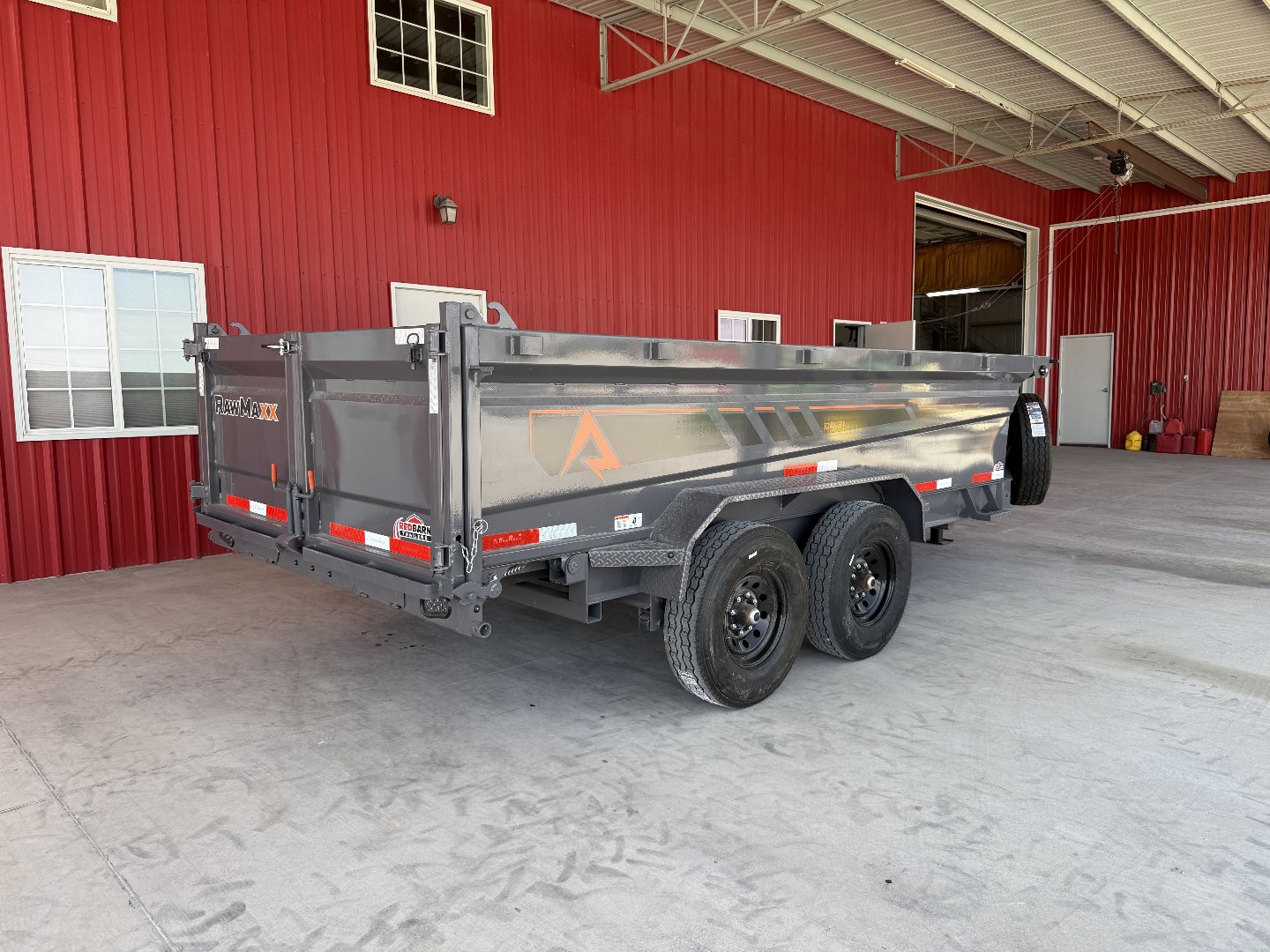 New 2025 RawMaxx GDX KNIGHT - 14' X 83" DUMP TRAILER Dump Trailer