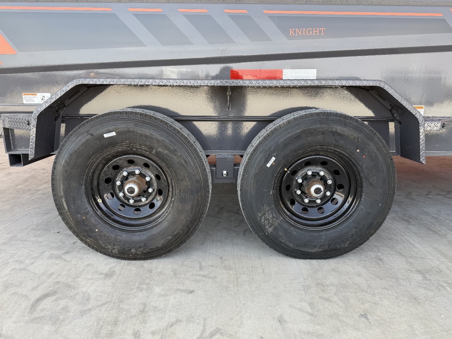New 2025 RawMaxx GDX KNIGHT - 14' X 83" DUMP TRAILER Dump Trailer