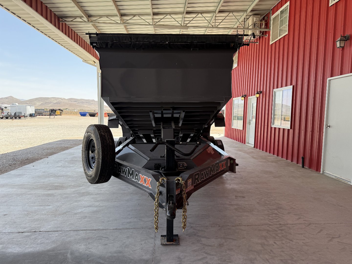 New 2025 RawMaxx GDX KNIGHT - 14' X 83" DUMP TRAILER Dump Trailer