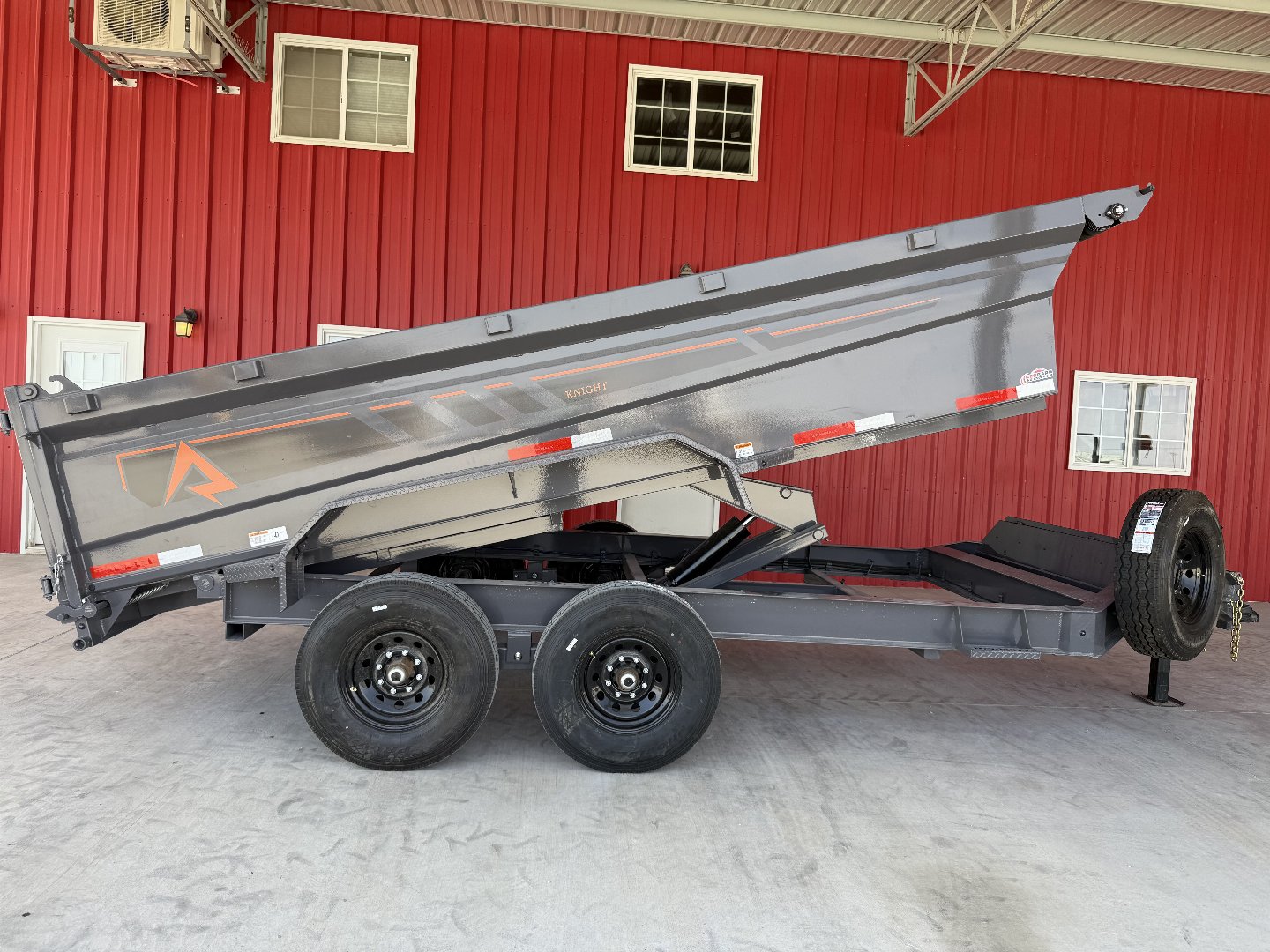 New 2025 RawMaxx GDX KNIGHT - 14' X 83" DUMP TRAILER Dump Trailer