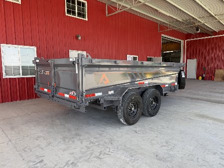 New 2025 RawMaxx GDX KNIGHT - 14' X 83" DUMP TRAILER Dump Trailer