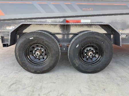New 2025 RawMaxx GDX KNIGHT - 14' X 83" DUMP TRAILER Dump Trailer