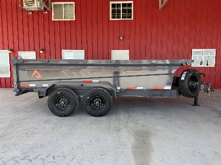 New 2025 RawMaxx GDX KNIGHT - 14' X 83" DUMP TRAILER Dump Trailer