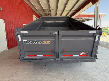 New 2025 RawMaxx GDX KNIGHT - 14' X 83" DUMP TRAILER Dump Trailer