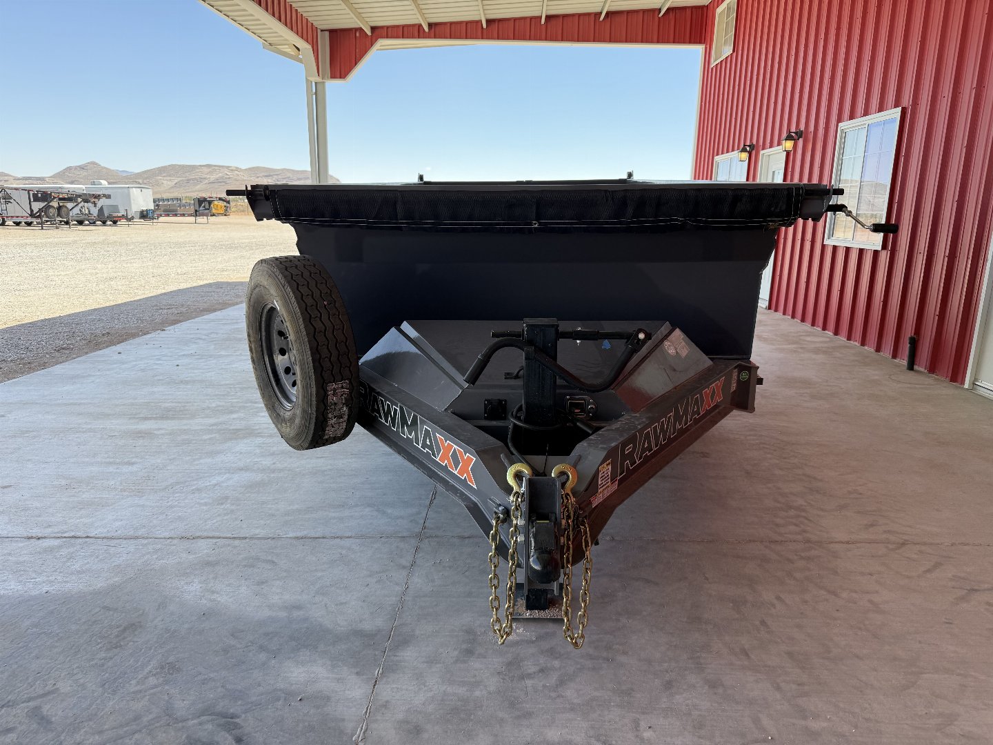 New 2025 RawMaxx GDX KNIGHT - 14' X 83" DUMP TRAILER Dump Trailer