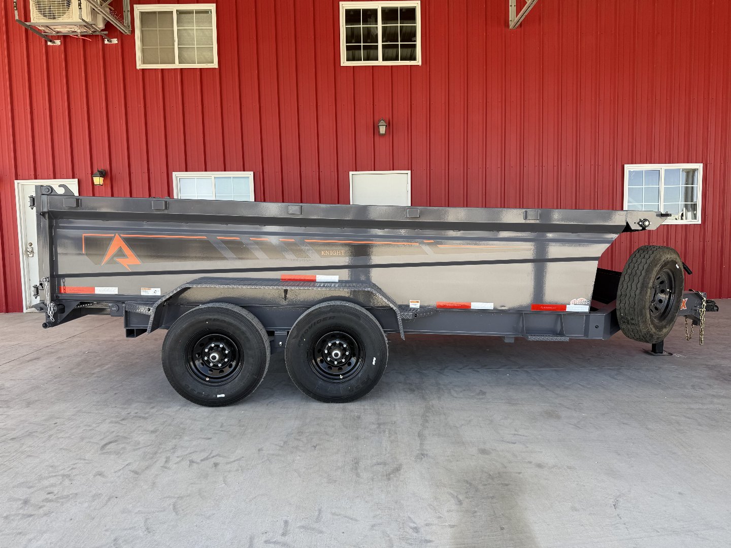 New 2025 RawMaxx GDX KNIGHT - 14' X 83" DUMP TRAILER Dump Trailer