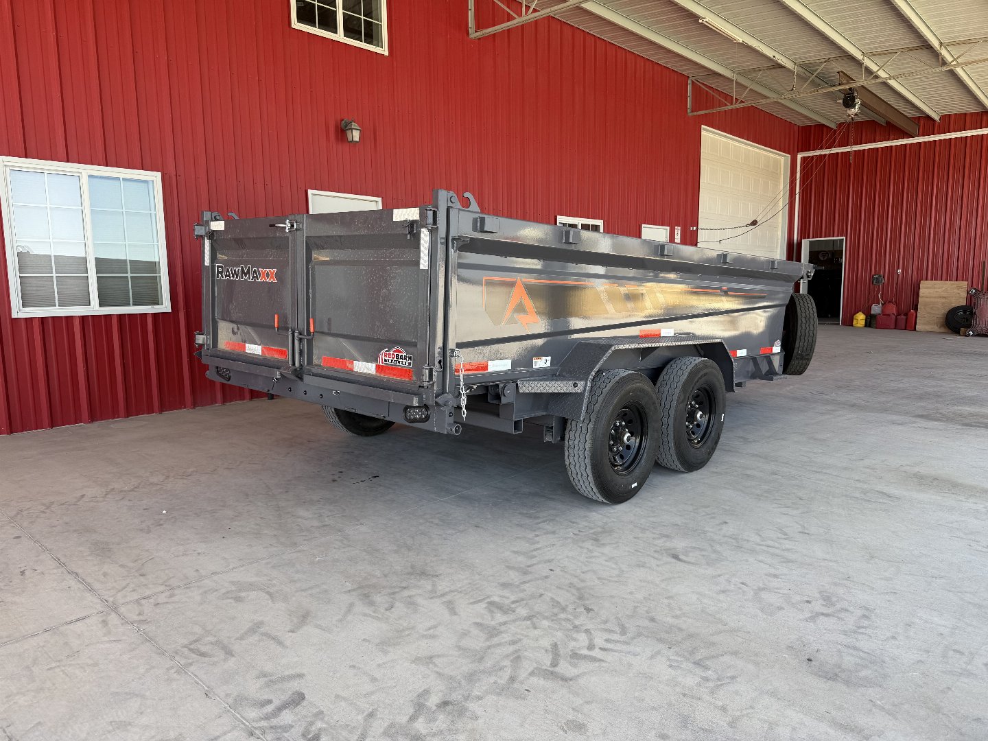 New 2025 RawMaxx GDX KNIGHT - 14' X 83" DUMP TRAILER Dump Trailer