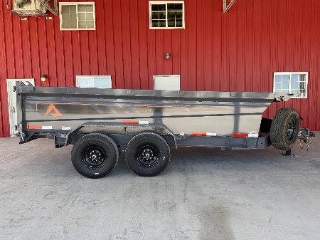 New 2025 RawMaxx GDX KNIGHT - 14' X 83" DUMP TRAILER Dump Trailer