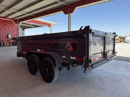 New 2025 RawMaxx GDX KNIGHT - 14' X 83" DUMP TRAILER Dump Trailer