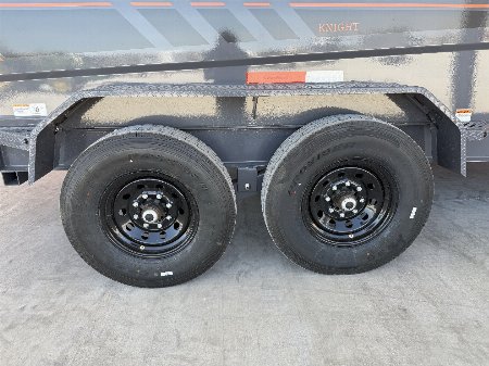 New 2025 RawMaxx GDX KNIGHT - 14' X 83" DUMP TRAILER Dump Trailer