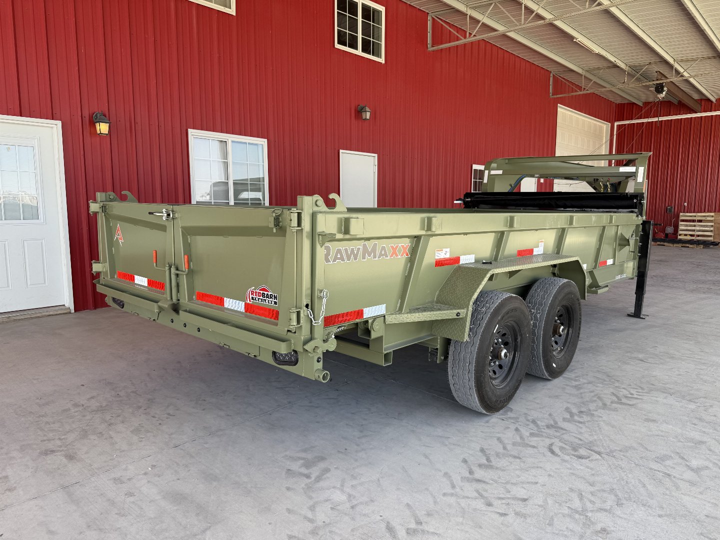New 2025 RawMaxx LPX 83X16 GN 14K DUMP TRAILER Dump Trailer