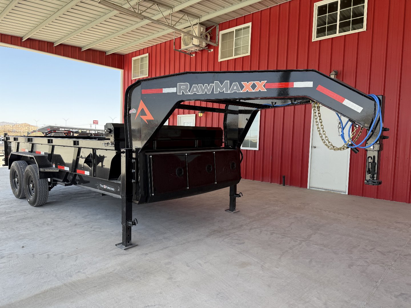 New 2025 RawMaxx LPX 83X16 GN 14K DUMP TRAILER Dump Trailer