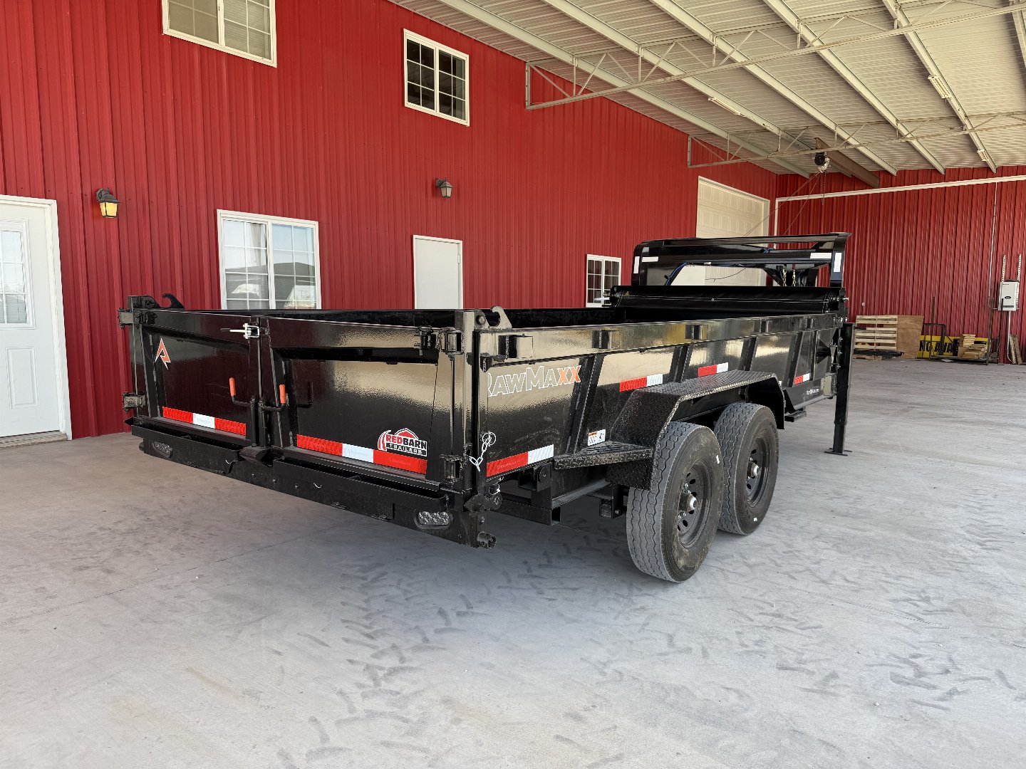 New 2025 RawMaxx LPX 83X16 GN 14K DUMP TRAILER Dump Trailer