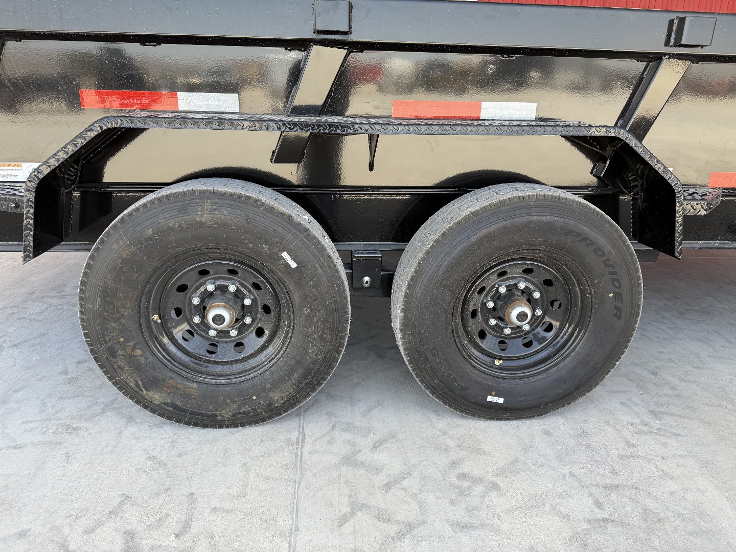 New 2025 RawMaxx LPX 83X16 GN 14K DUMP TRAILER Dump Trailer