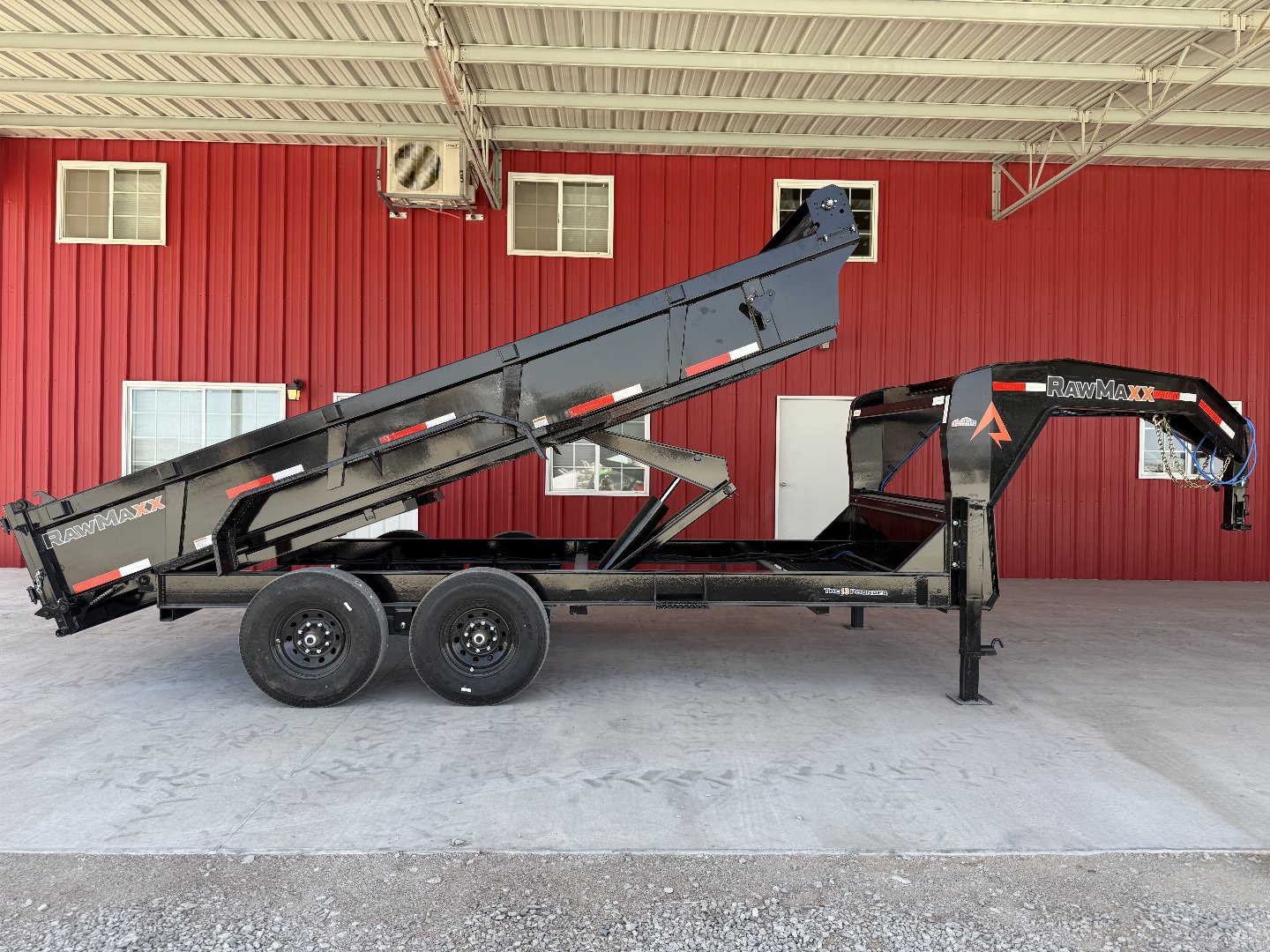New 2025 RawMaxx LPX 83X16 GN 14K DUMP TRAILER Dump Trailer