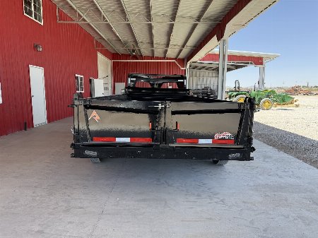 New 2025 RawMaxx LPX 83X16 GN 14K DUMP TRAILER Dump Trailer
