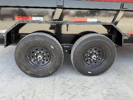 New 2025 RawMaxx LPX 83X16 GN 14K DUMP TRAILER Dump Trailer