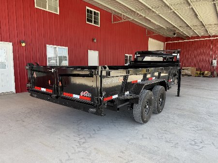 New 2025 RawMaxx LPX 83X16 GN 14K DUMP TRAILER Dump Trailer