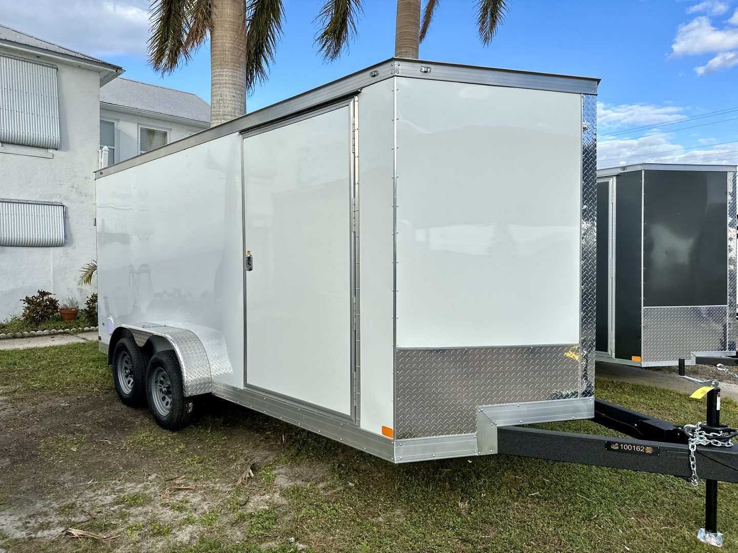 New 2025 Covered Wagon Trailers 7X16 TA Cargo / Enclosed Trailer