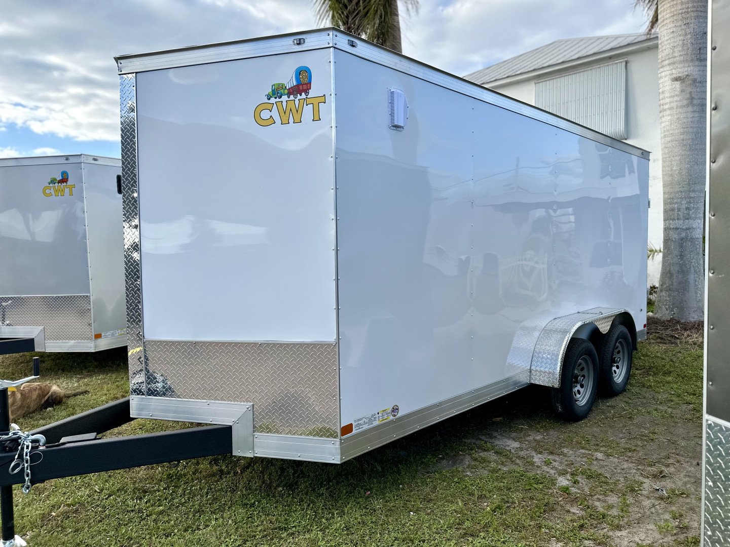 New 2025 Covered Wagon Trailers 7X16 TA Cargo / Enclosed Trailer