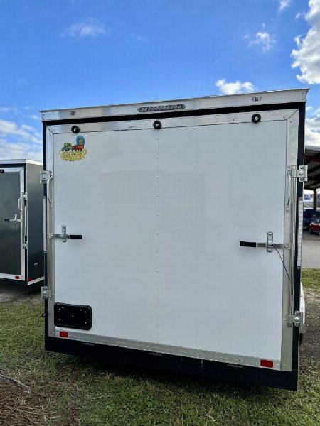 New 2025 Covered Wagon Trailers 7X16 TA Cargo / Enclosed Trailer