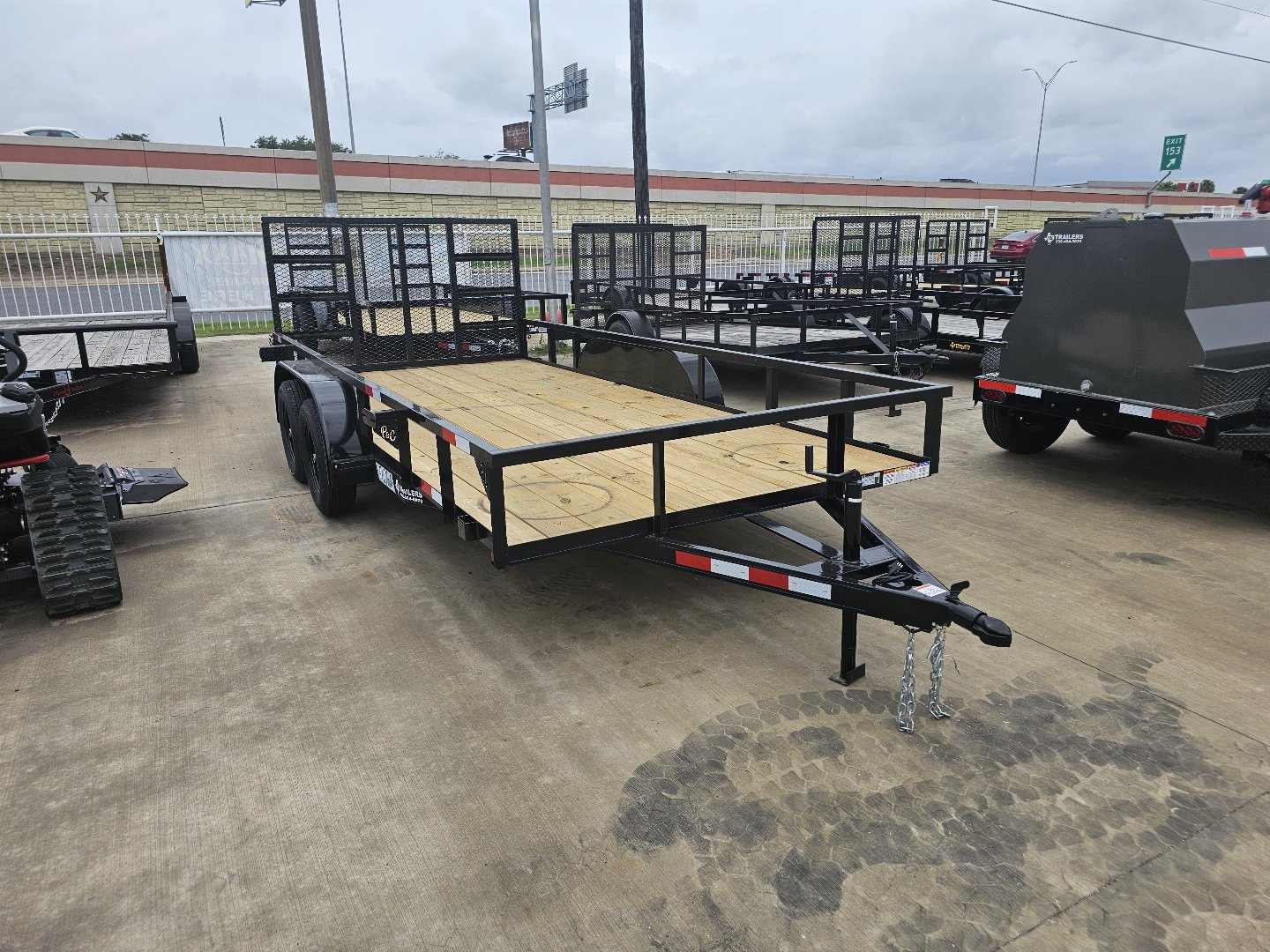 New 2025 P&C Trailers Utility Trailer
