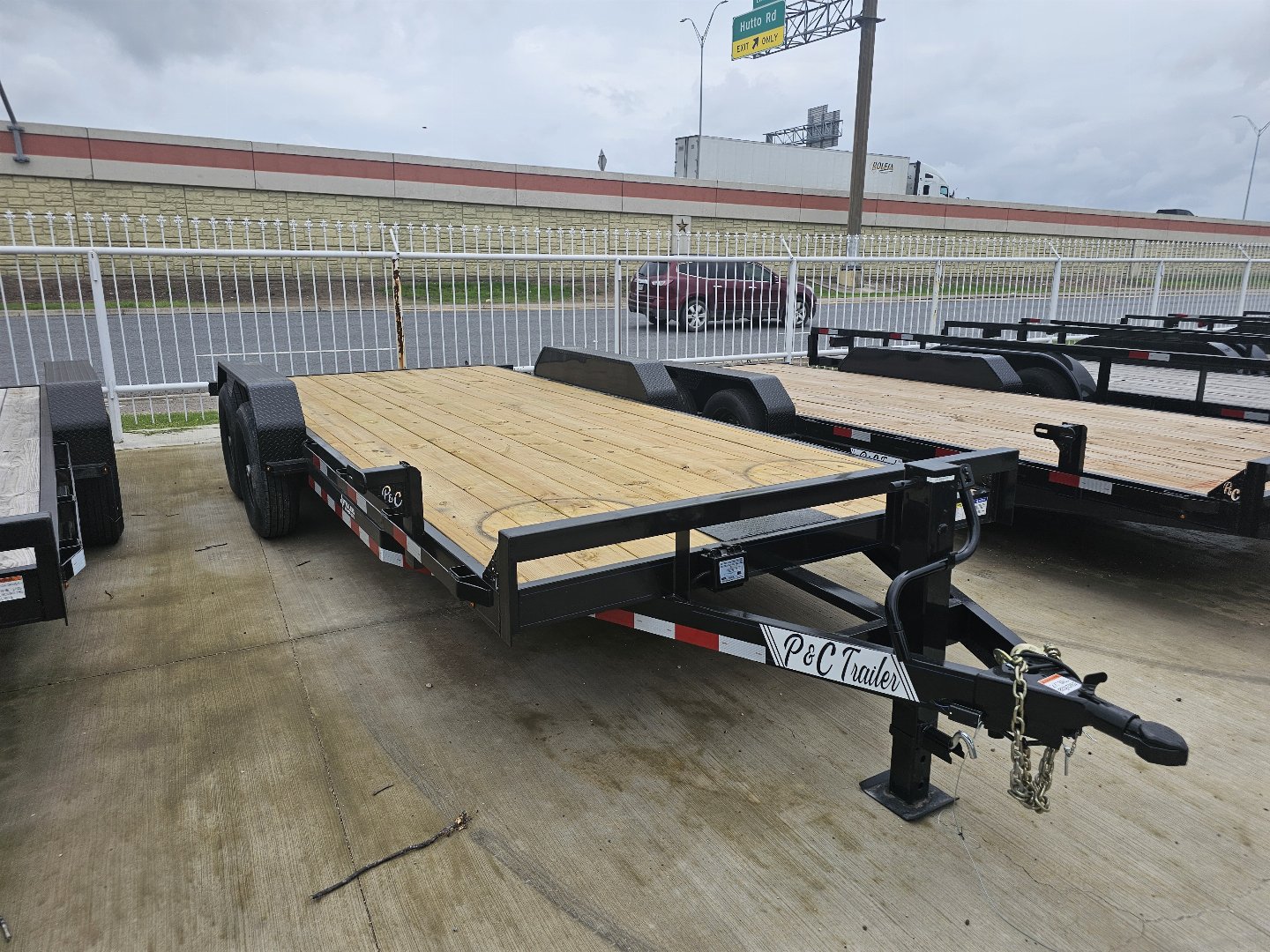 New 2025 P&C Trailers 83X20 Car Hauler