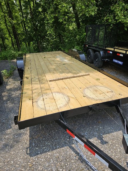 New 2025 TRIPLE CROWN TRAILERS 7' x 20' Utility Trailer