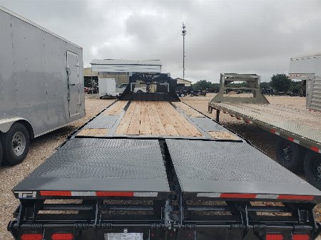 New 2025 Top Hat gn159-25x102-15.9e-f Deckover Trailer