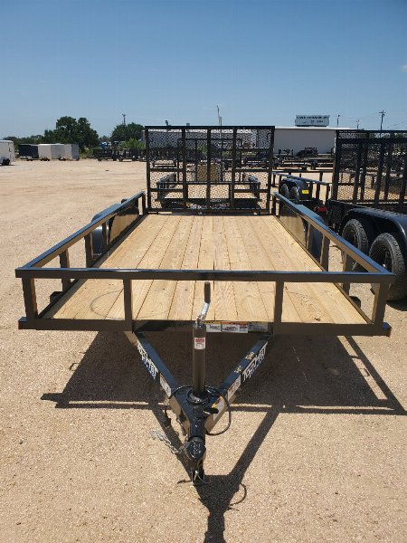 New 2024 Top Hat Trailers LDX14X77-4.4N-R Utility Trailer