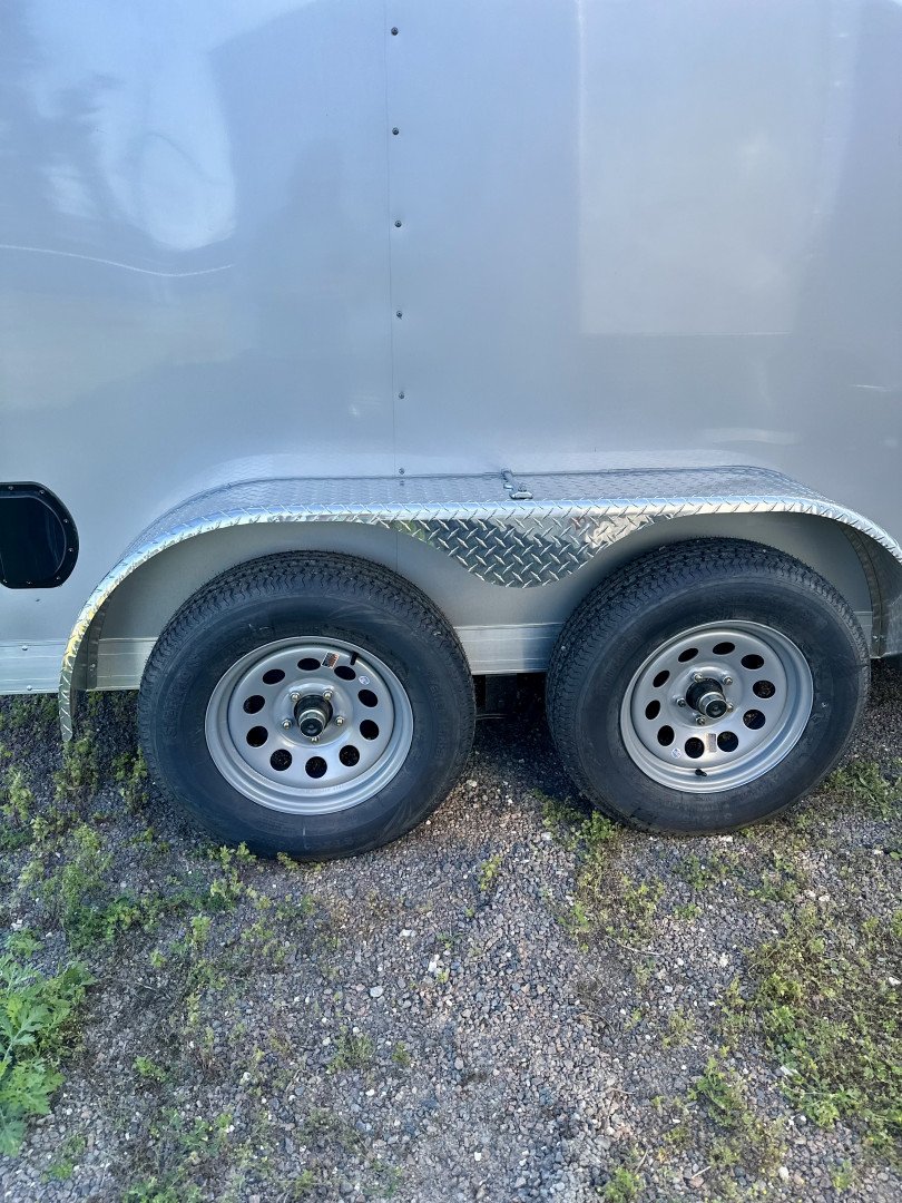 New 2025 Covered Wagon Trailers 7X12 TA Cargo / Enclosed Trailer