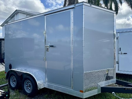 New 2025 Covered Wagon Trailers 7X12 TA Cargo / Enclosed Trailer
