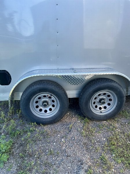 New 2025 Covered Wagon Trailers 7X12 TA Cargo / Enclosed Trailer