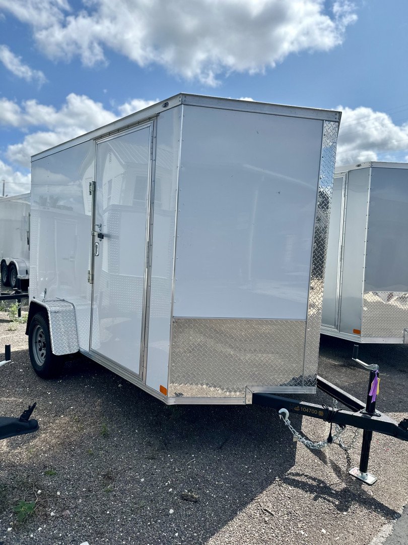 New 2025 Covered Wagon Trailers 6X10 SA Cargo / Enclosed Trailer