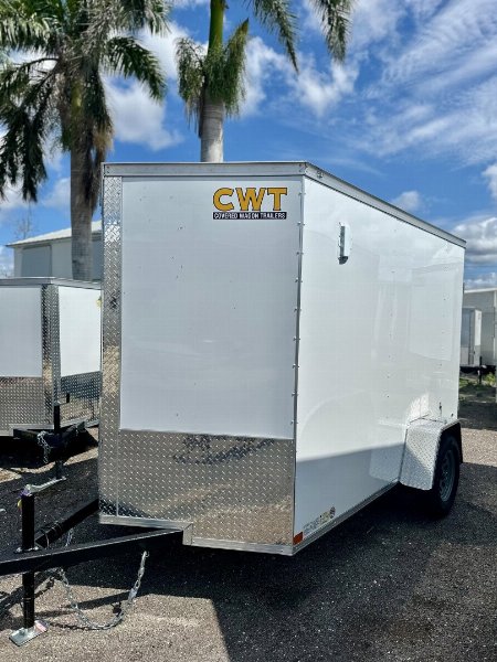 New 2025 Covered Wagon Trailers 6X10 SA Cargo / Enclosed Trailer
