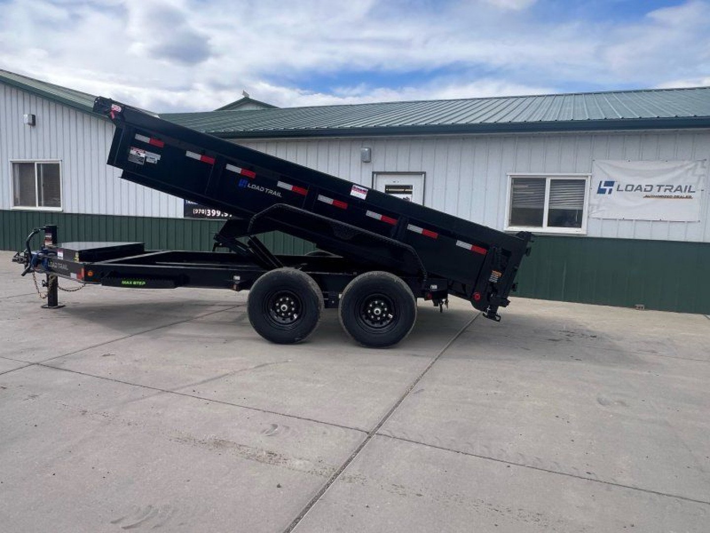 New 2025 Load Trail 83''x14' Low-Pro Dum Dump Trailer