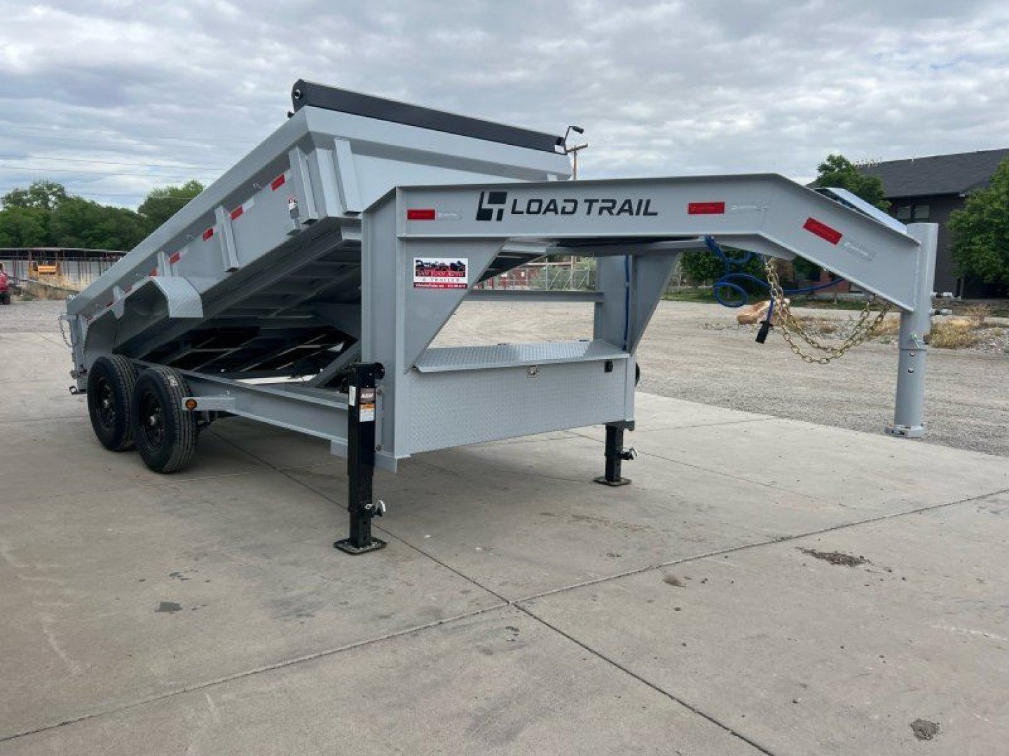 New 2025 Load Trail 83''x14' Low-Pro GN Dump Trailer