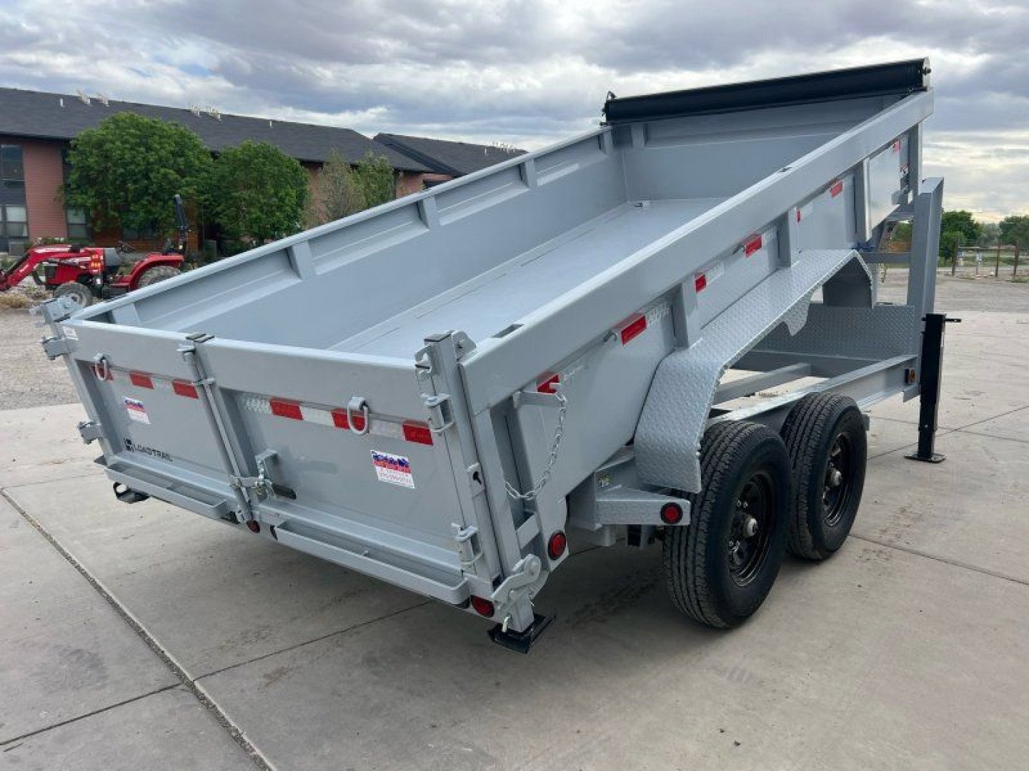 New 2025 Load Trail 83''x14' Low-Pro GN Dump Trailer