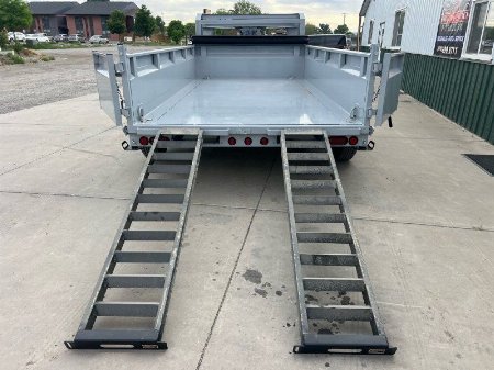 New 2025 Load Trail 83''x14' Low-Pro GN Dump Trailer
