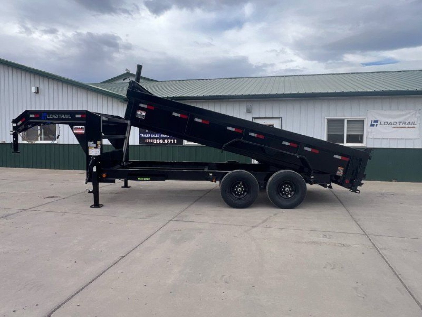 New 2025 Load Trail 83''x16' TA Low-Pro Dump Trailer