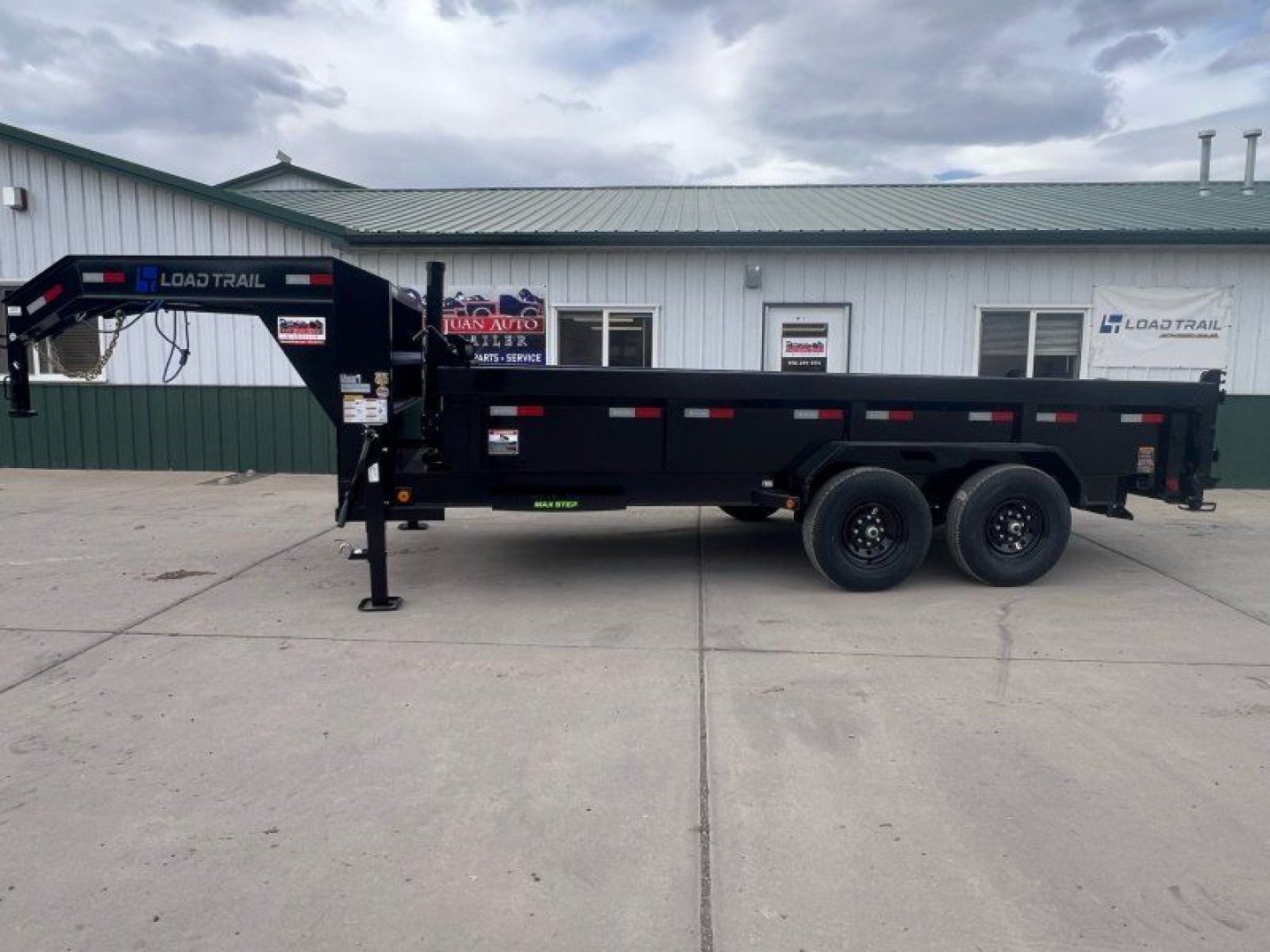 New 2025 Load Trail 83''x16' TA Low-Pro Dump Trailer