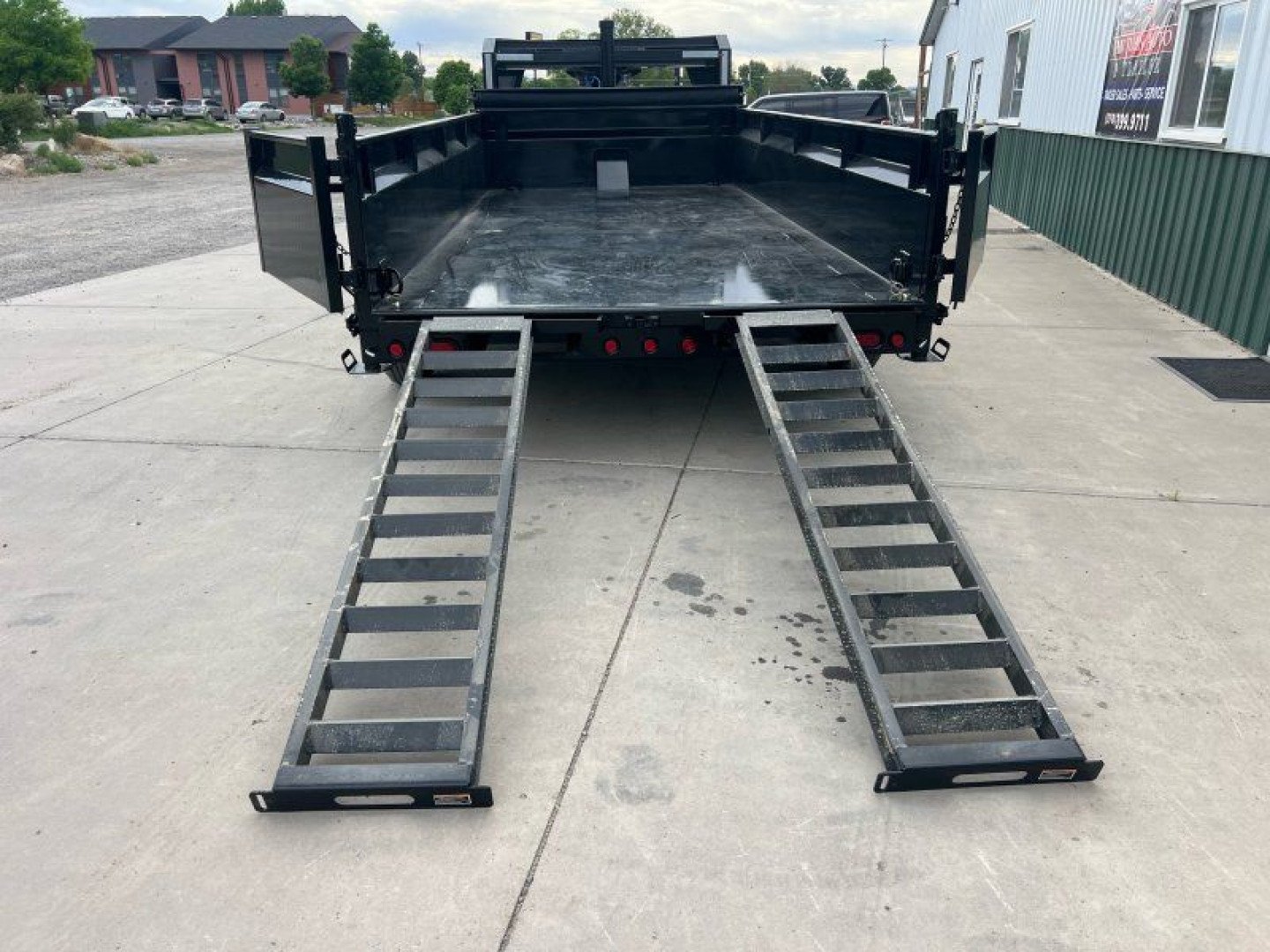 New 2025 Load Trail 83''x16' TA Low-Pro Dump Trailer