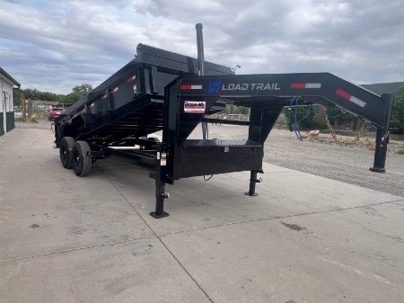 New 2025 Load Trail 83''x16' TA Low-Pro Dump Trailer